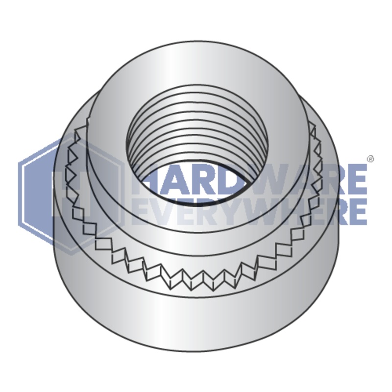 3/8-16-2 SELF CLINCHING NUTS / 303 Stainless Steel / Plain