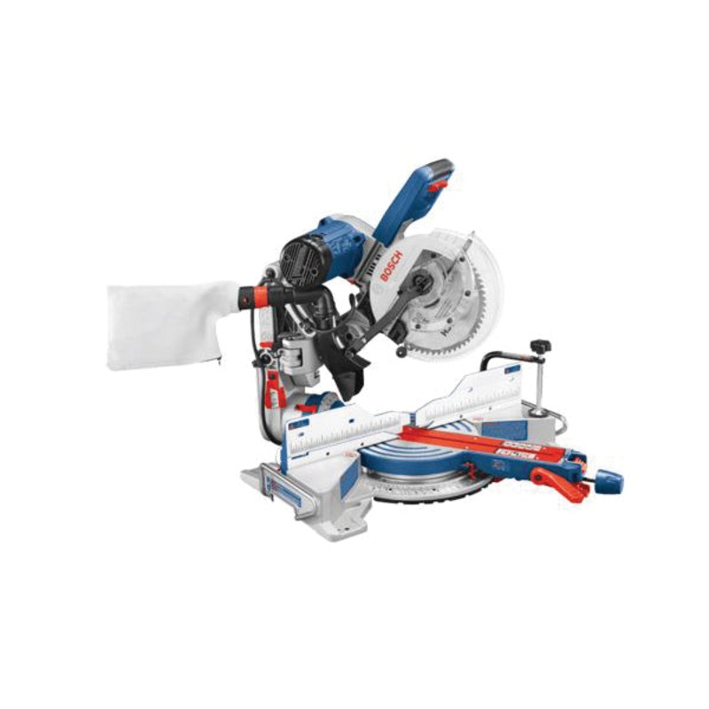 BOSCH CM10GD Cordless Dual Bevel Glide Miter Saw, Tool/Kit: Tool, 10 in Dia Blade, 120 V, 4800 rpm Speed, 32 in OAL