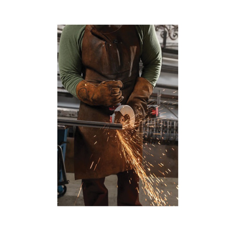 BOSCH CWX27LM500 Small Angle Grinder Wheel, Type 27A Wheel, 5 in Dia, 1 in Thick, 7/8 in Arbor, 30 Grit