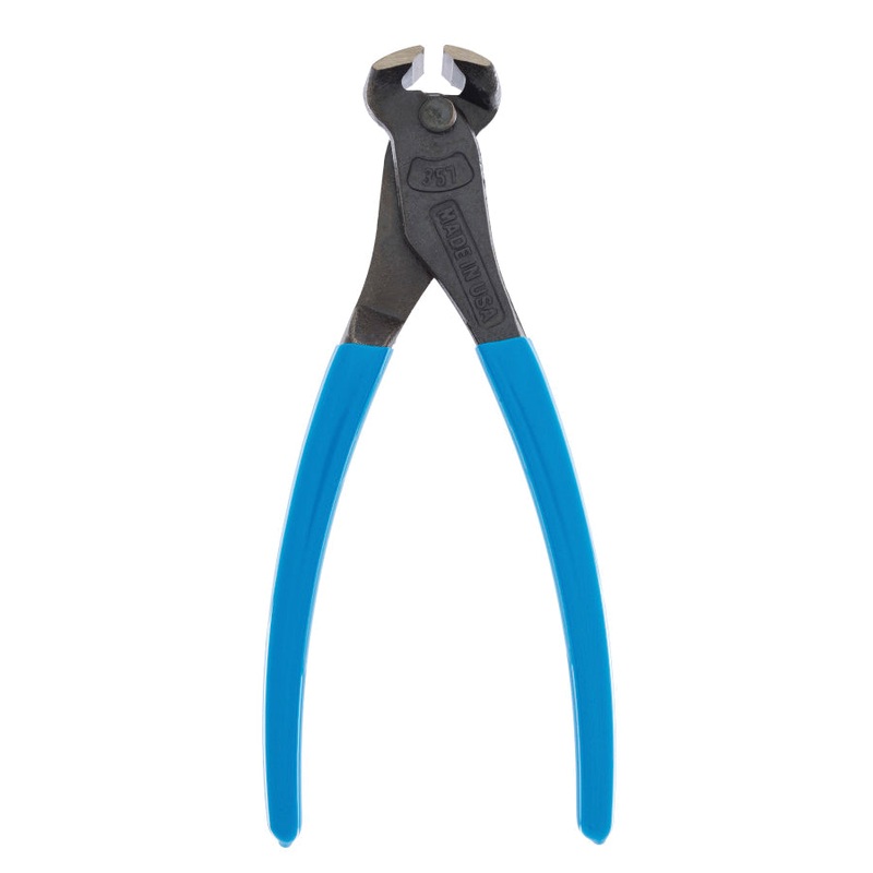 CHANNELLOCK 357 Plier, 7-1/2 in OAL, 0.162 in Cutting Capacity, 1-5/8 in W Jaw, 11/32 in L Jaw, Ergonomic Handle
