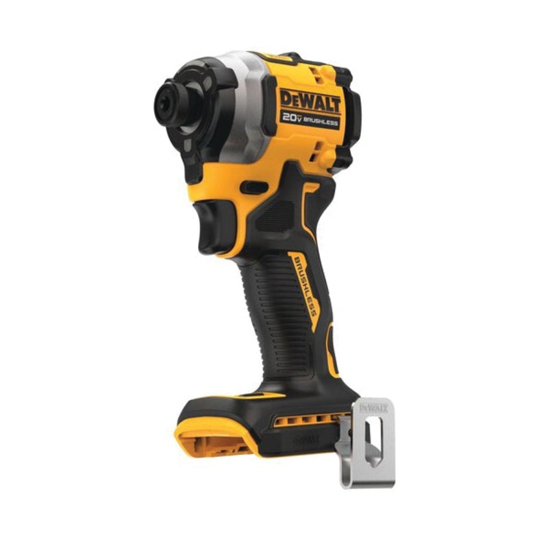 DeWALT DCF850B Brushless Cordless Impact Driver, Tool/Kit: Tool, 1/4 in Drive, 1825 in-lb, 20 V, 3250 rpm Speed