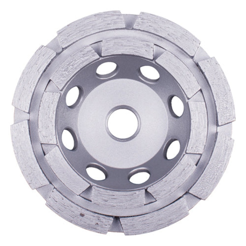 Diamond Vantage 45HDDDX1 Value Cup Wheel, X100 Double Row Wheel, 4-1/2 in Dia, 5/8-11 Arbor