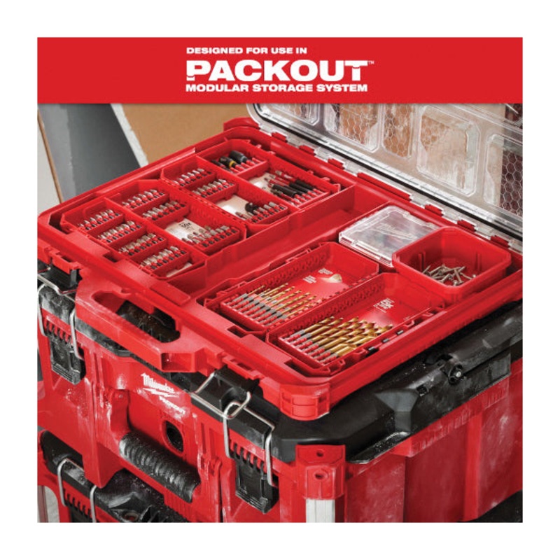 Milwaukee SHOCKWAVE 48-32-4403 Impact Drill and Drive Set, 18 -Piece