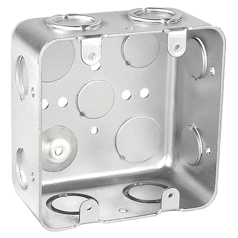 Southwire MGSB-2-UPC Switch Box with Conduit Knockouts, 2-Gang, 12-Knockout, 30.3 cu-in Capacity