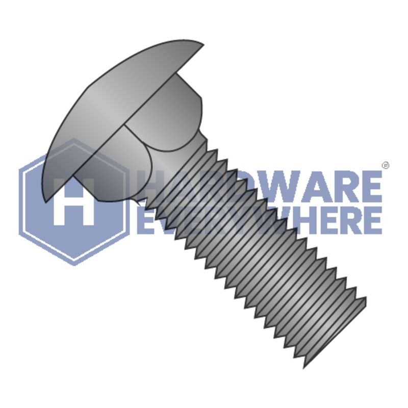 5/16-18 x 1 1/4 CARRIAGE BOLTS / Steel / Black Oxide