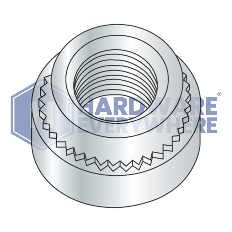 8-32-1 SELF CLINCHING NUTS / Steel / Zinc