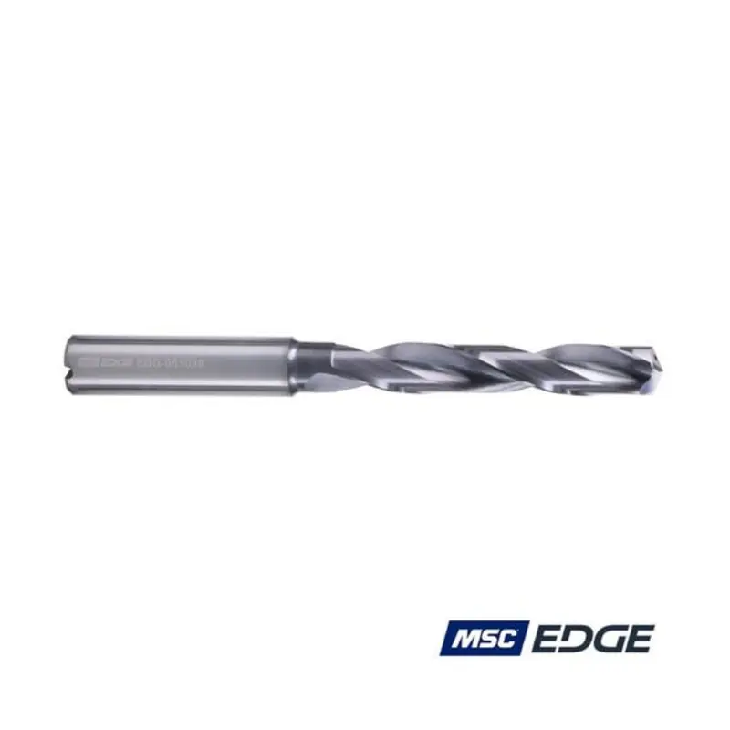 MSC Edge 10.3mm 5xD Carbide TiAlN Coated Through Coolant Drill
