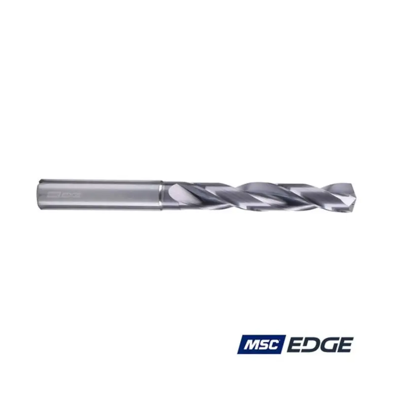 MSC Edge 11mm 5xD Carbide TiAlN Coated Through Coolant Drill