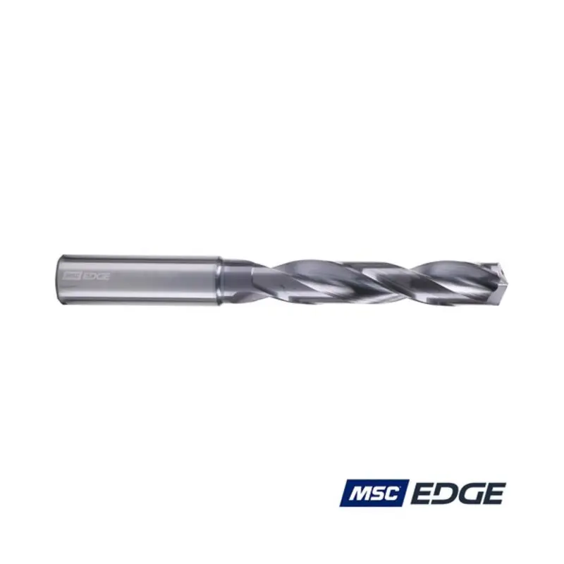 MSC Edge 14mm 5xD Carbide TiAlN Coated Through Coolant Drill