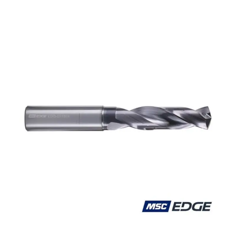 MSC Edge 15mm 3xD Carbide TiAlN Coated Drill