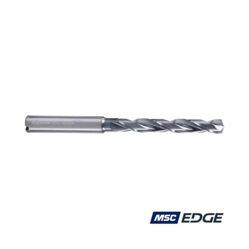 MSC Edge 6.6mm 5xD Carbide TiAlN Coated Through Coolant Drill