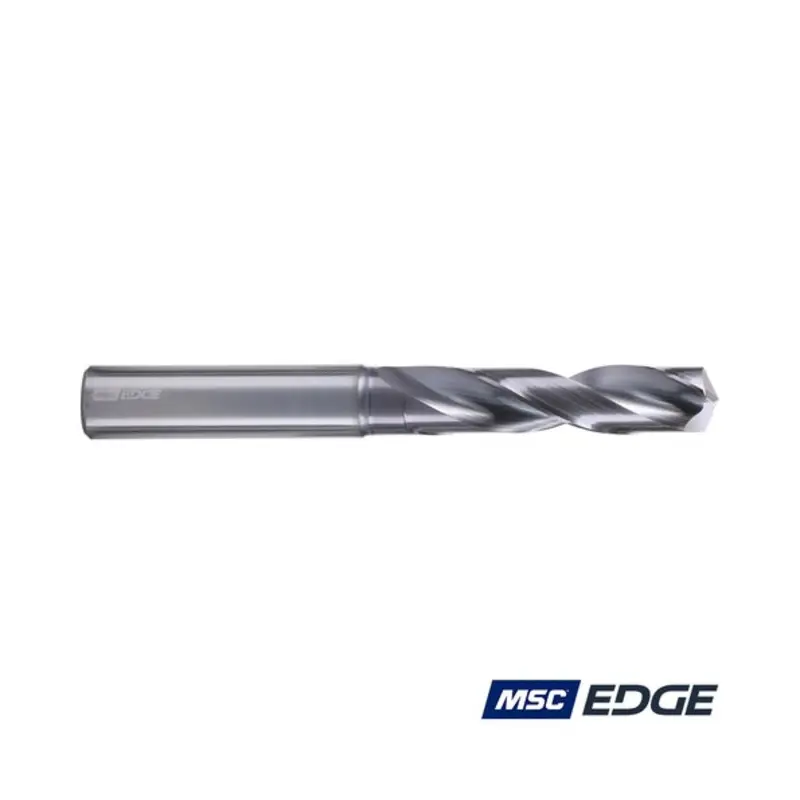 MSC Edge 12.5mm 3xD Carbide TiAlN Coated Drill