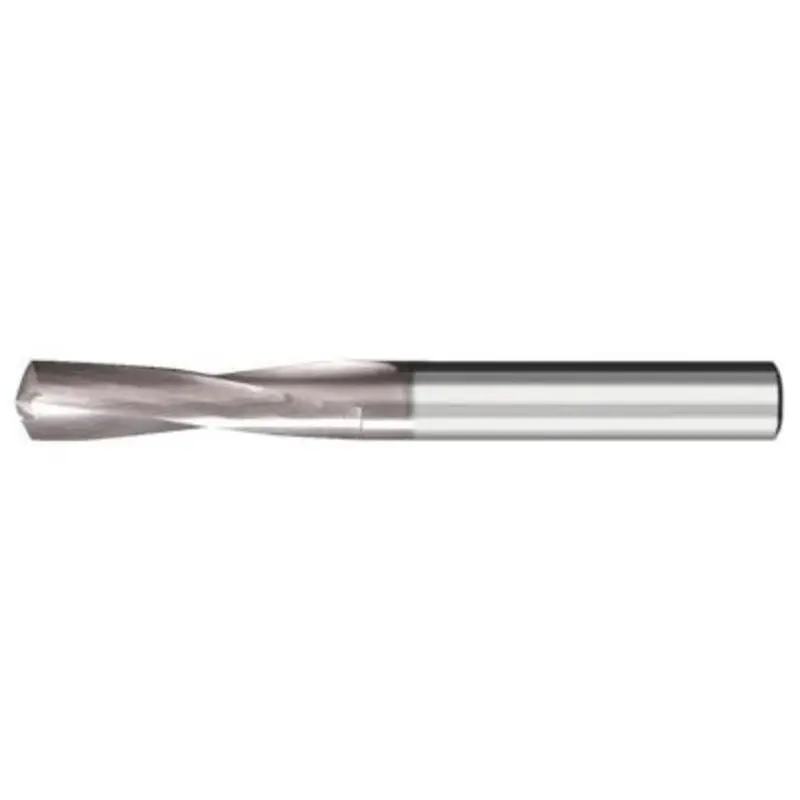 ZCC-CT 9mm 3xD Carbide AlTiN Coated Straight Shank H-Drill
