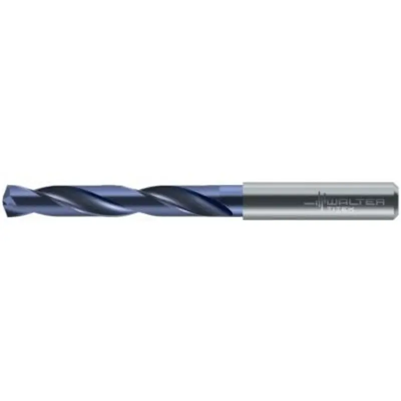 Walter Titex 9.922mm 5xD Carbide TiNAl Coated Drill