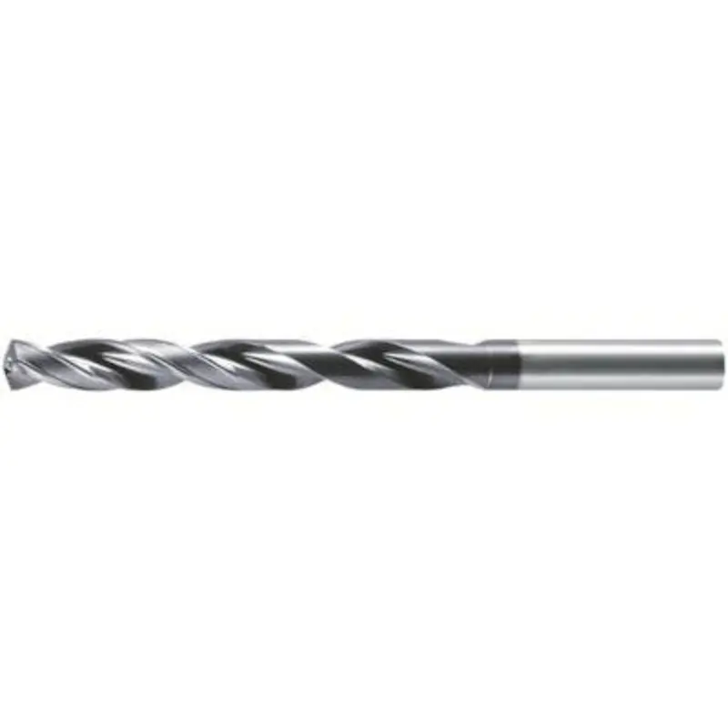 ZCC-CT 9.9mm 12xD Carbide AlTiN Coated Through Coolant Drill