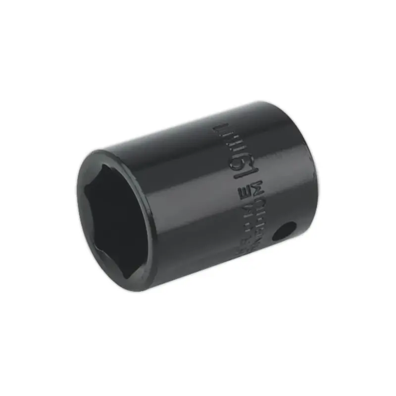 Sealey Impact Socket 19mm 1/2"Sq Drive