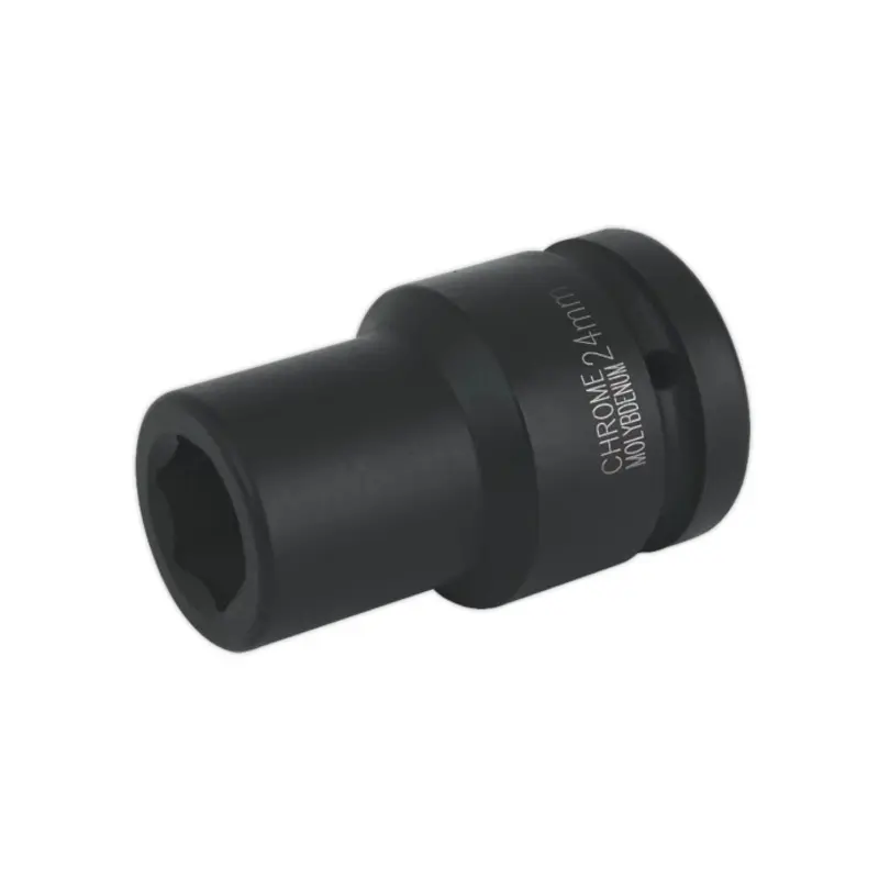 Sealey Impact Socket 24mm Deep 1"Sq Drive