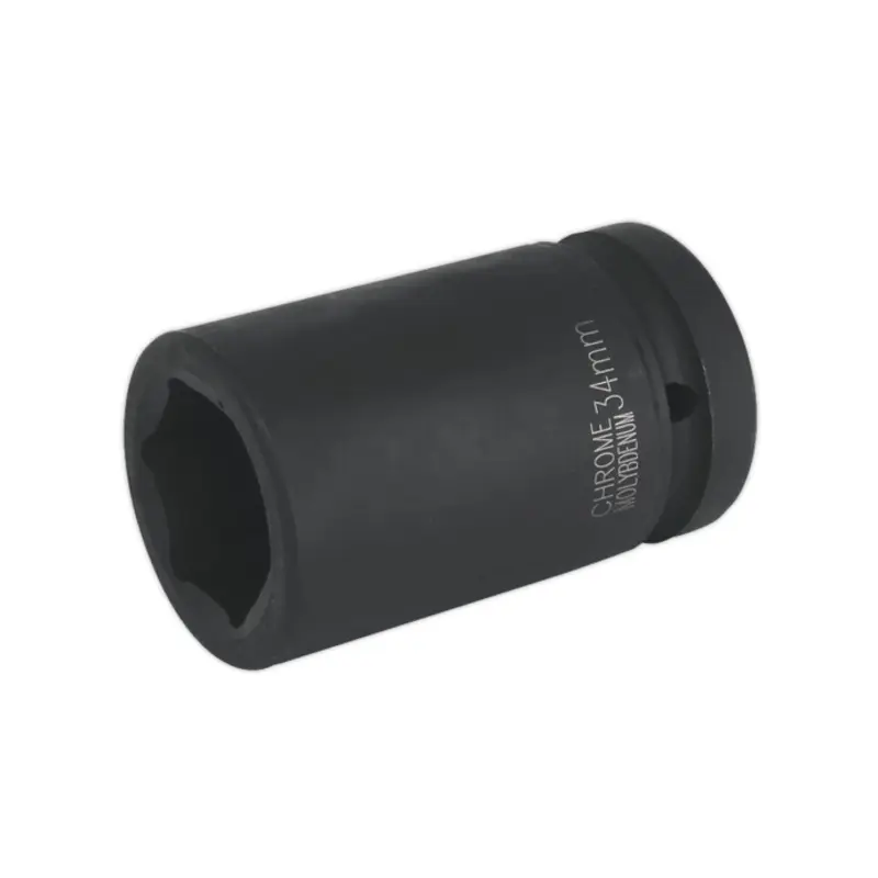 Sealey Impact Socket 34mm Deep 1"Sq Drive