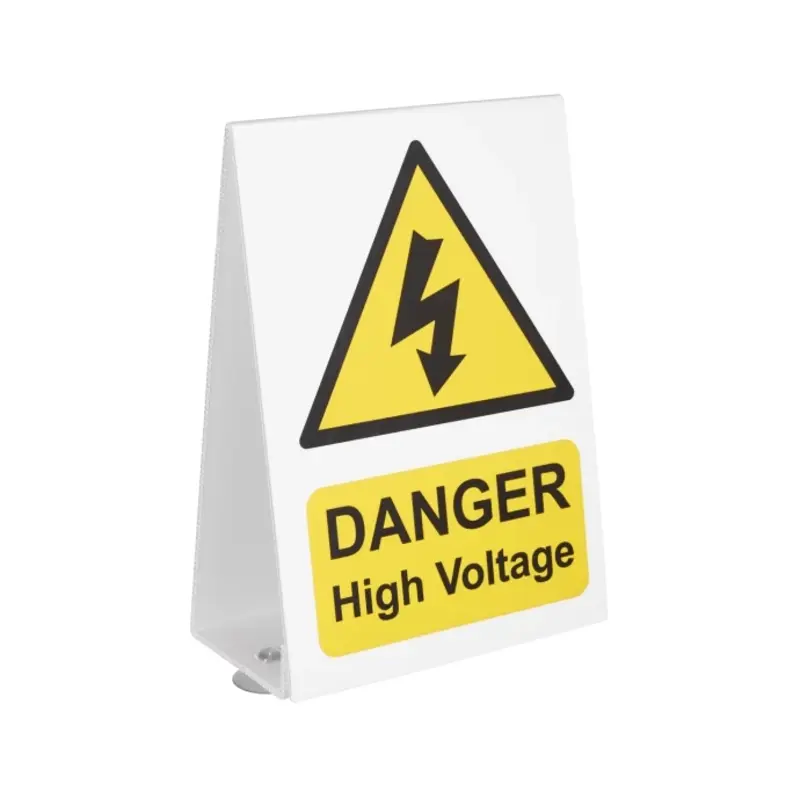 Sealey High Voltage Vehicle Warning Sign