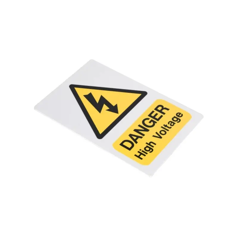 Sealey High Voltage Warning Sign 200 x 300mm