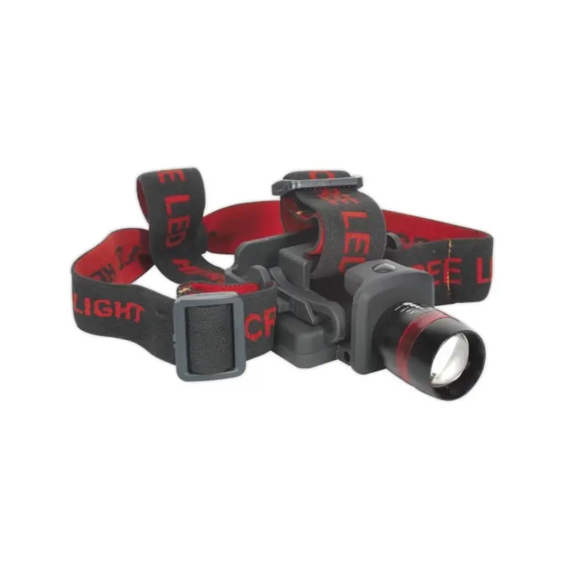 Sealey Head & Hat Torch 3W SMD LED 3 x AAA Cell