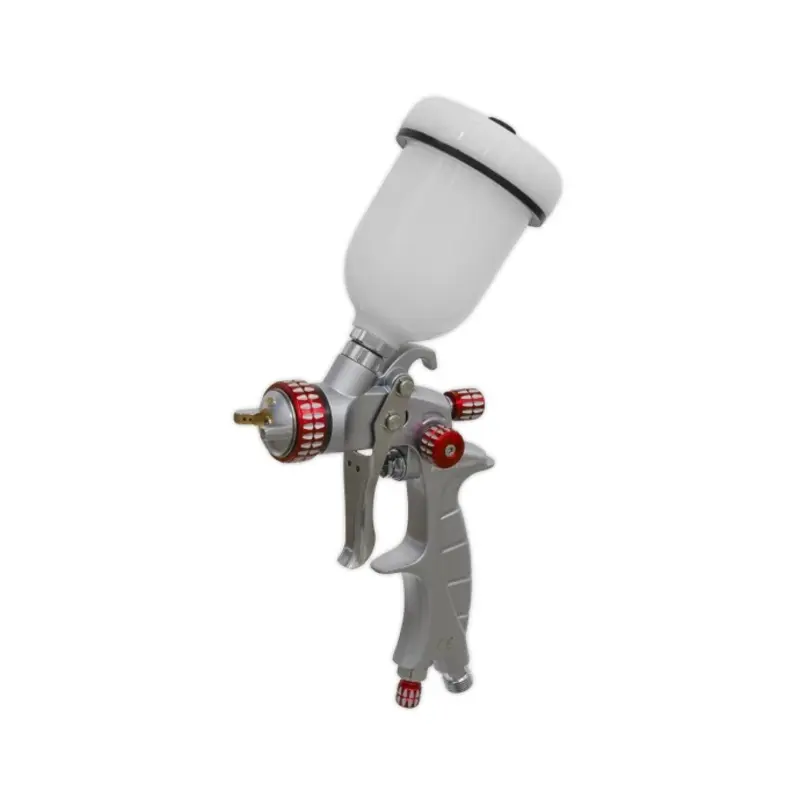 Sealey HVLP Gravity Feed Touch-Up Spray Gun - 1mm Set-Up