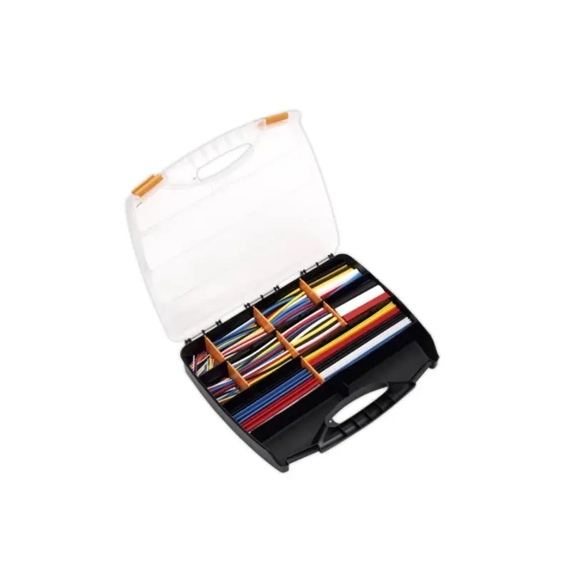 Sealey Heat Shrink Tubing Assortment 590pc Mixed Colours 50, 100, 150 & 200mm