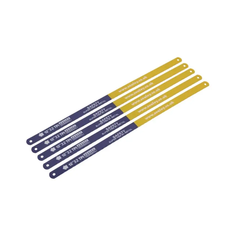 Sealey Hacksaw Blade 300mm HSS Bi-Metal 32tpi Pack of 5