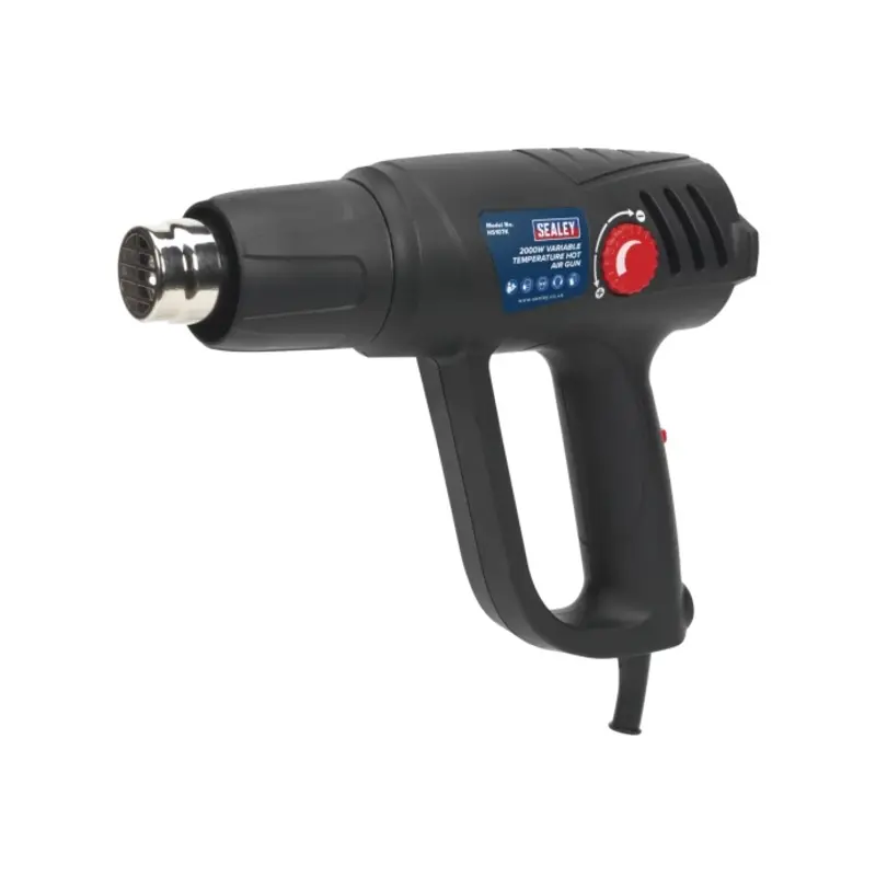 Sealey Variable Temperature Hot Air Gun Kit 2000W 50-450C/90-600C
