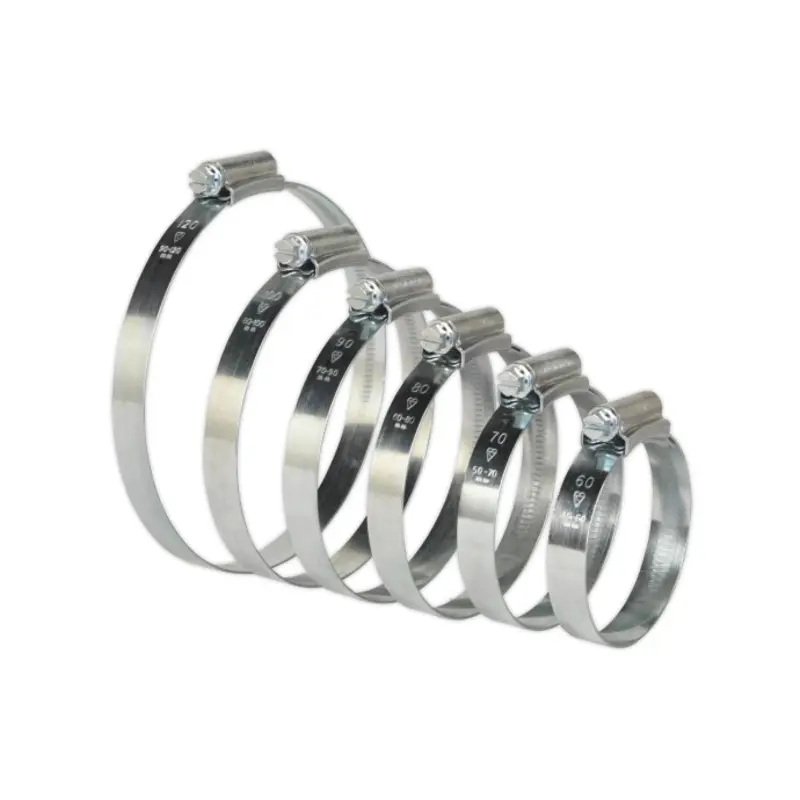 Sealey HI-GRIP Hose Clip Assortment 26pc Sizes 45-160mm