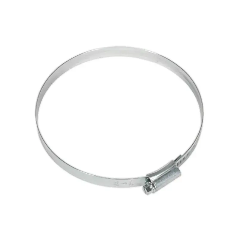 Sealey HI-GRIP Hose Clip Zinc Plated 110-140mm Pack of 10