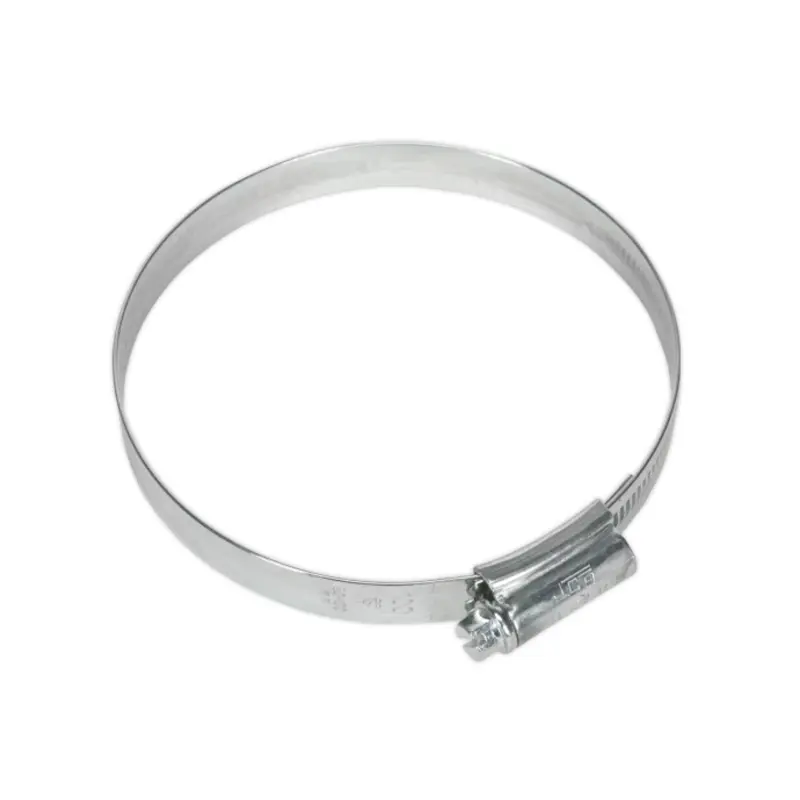 Sealey HI-GRIP Hose Clip Zinc Plated 80-100mm Pack of 10