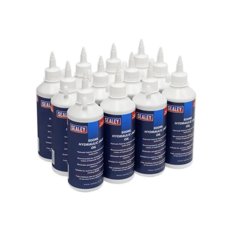 Sealey Hydraulic Jack Oil 500ml Pack of 12