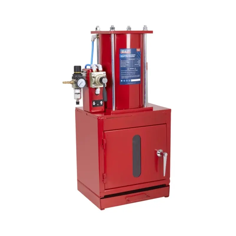 Sealey Pneumatic Paint Can Crusher 2.2 Tonne