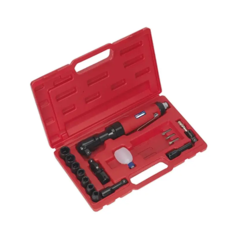 Sealey Air Ratchet Wrench Kit 1/2"Sq Drive