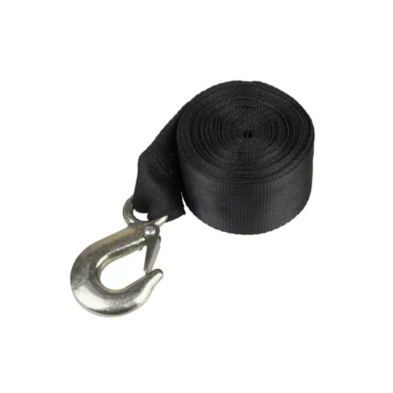 Sealey Trailer Winch Strap 50mm x 10m 1350kg Breaking Strength with Forged Hook
