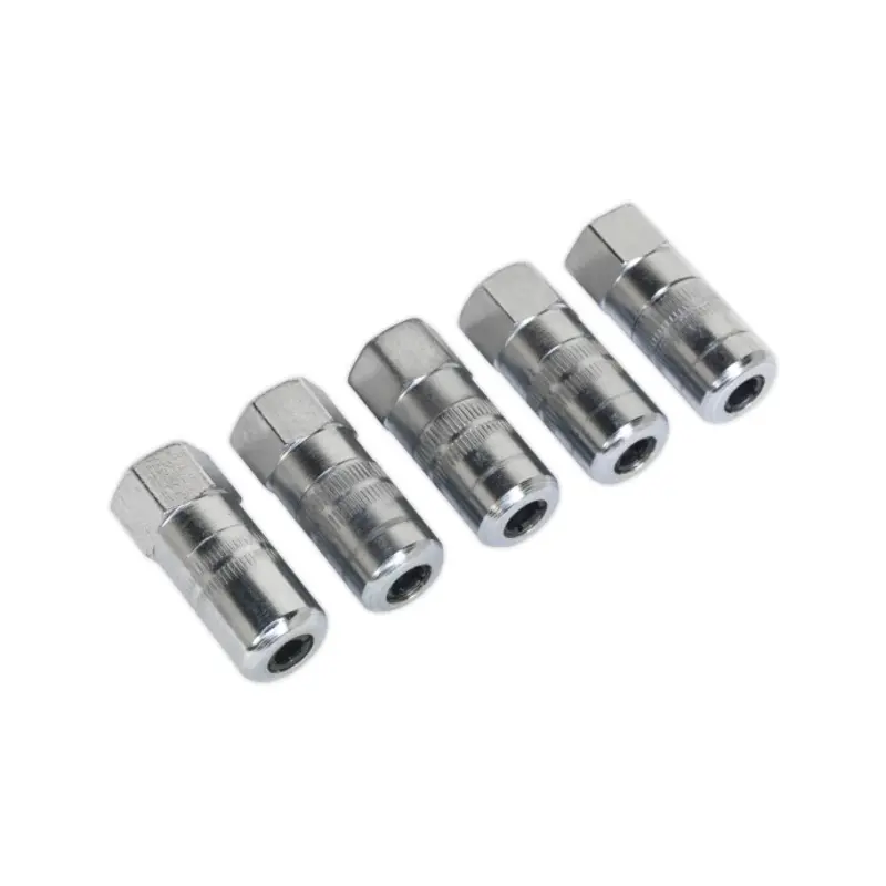 Sealey Hydraulic Connector 4-Jaw Heavy-Duty 1/8"BSP Pack of 5