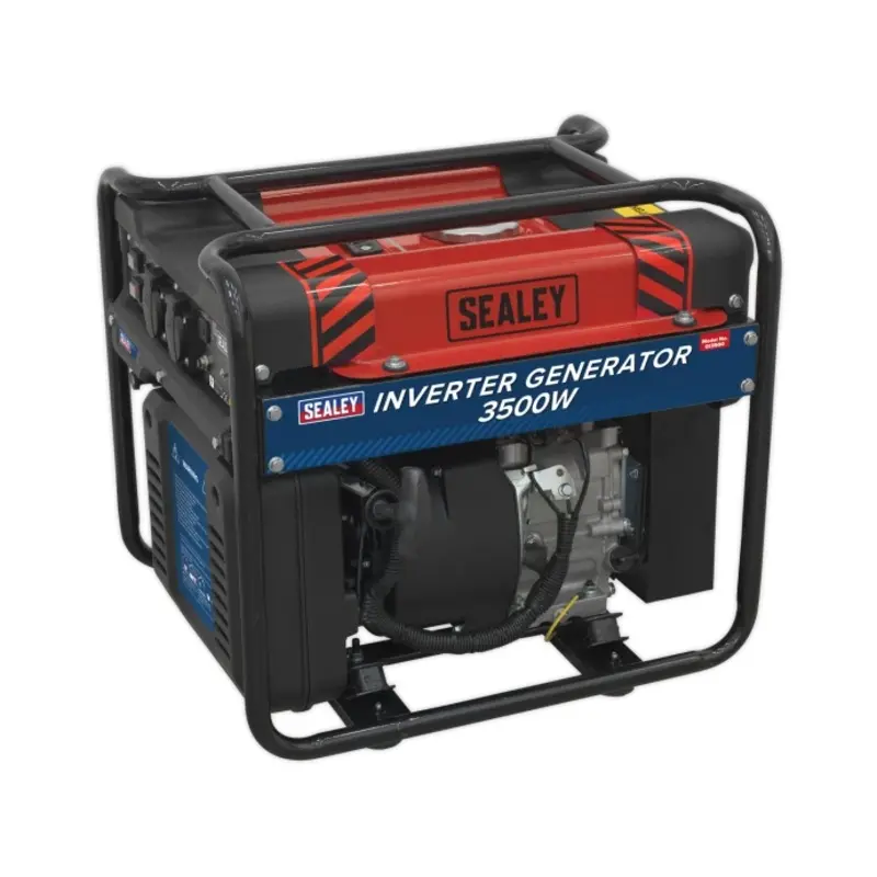 Sealey Inverter Generator 3500W 230V 4-Stroke Engine