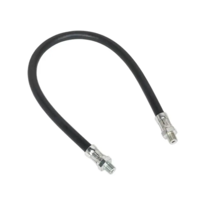 Sealey Rubber Delivery Hose Flexible 450mm 1/8"BSP