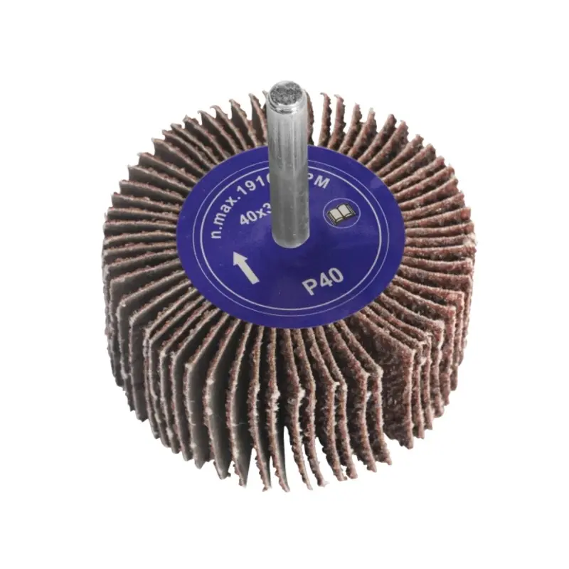Sealey Abrasive Flap Wheel 40 x 30mm 40Grit 6mm Shaft