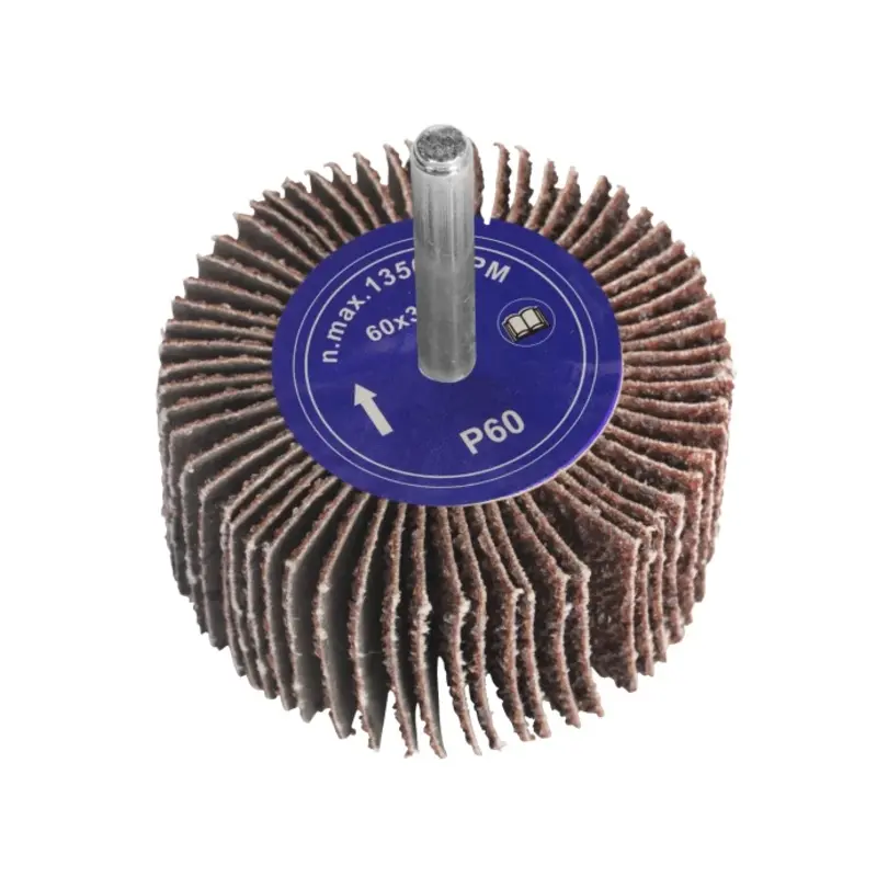 Sealey Abrasive Flap Wheel 60 x 30mm 60Grit 6mm Shaft