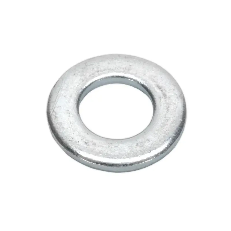 Sealey Flat Washer DIN 125 M10 x 21mm Form A Zinc Pack of 100