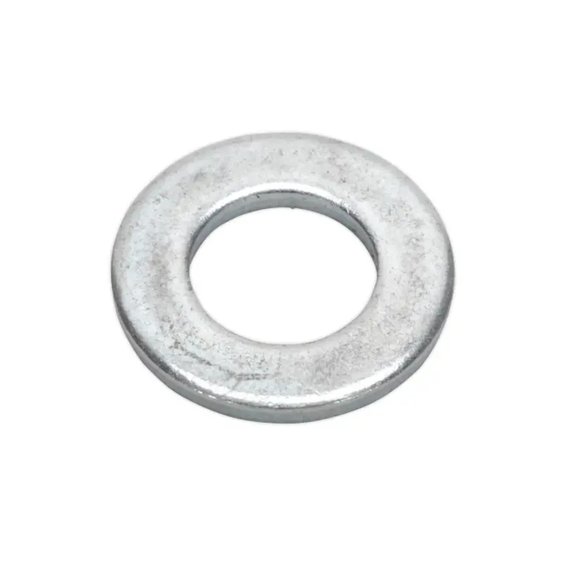 Sealey Flat Washer DIN 125 M12 x 24mm Form A Zinc Pack of 100