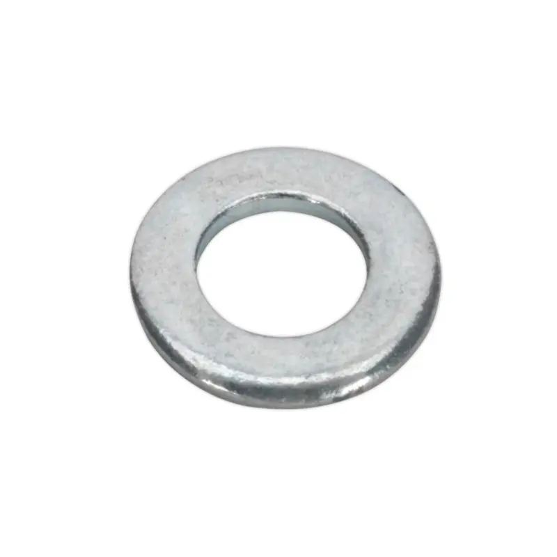 Sealey Flat Washer DIN 125 - M4 x 9mm Form A Zinc Pack of 100
