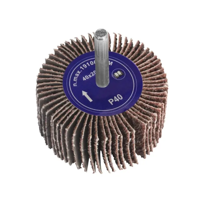Sealey Abrasive Flap Wheel 40 x 20mm 40Grit 6mm Shaft
