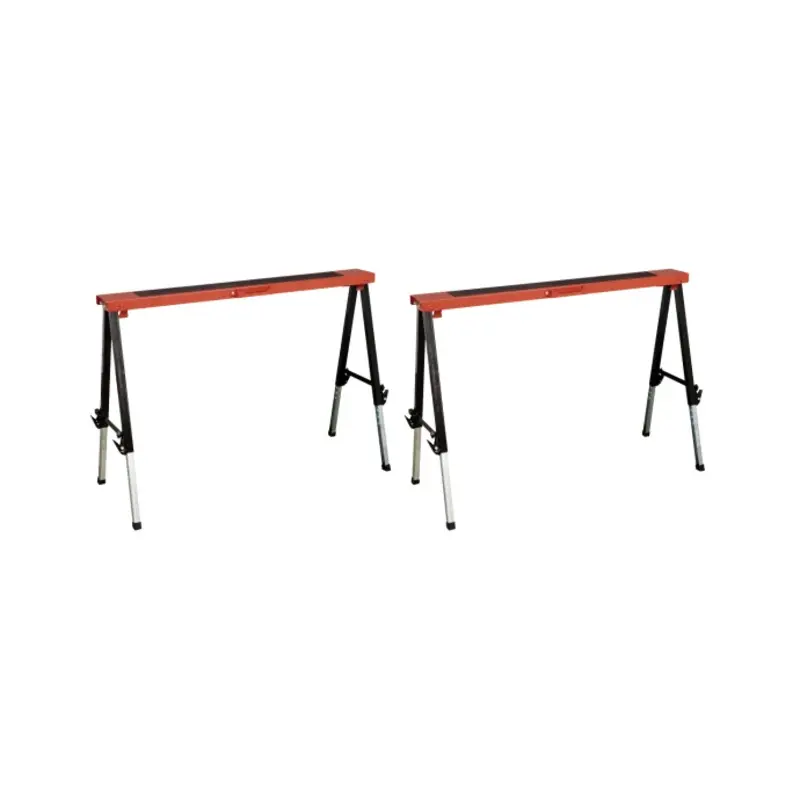 Sealey Fold Down Trestle with Adjustable Legs - Pair