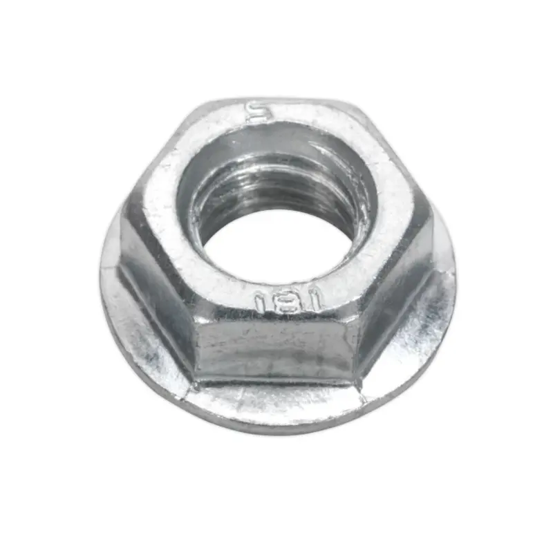 Sealey Flange Nut Serrated M12 Zinc Pack of 50