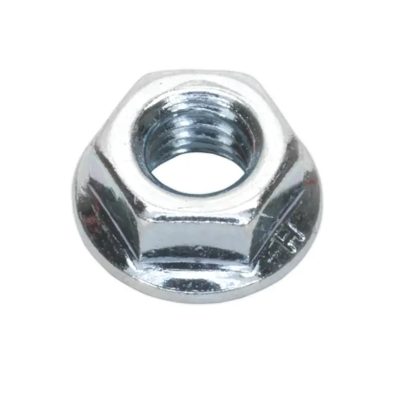 Sealey Flange Nut Serrated M8 Zinc Pack of 100