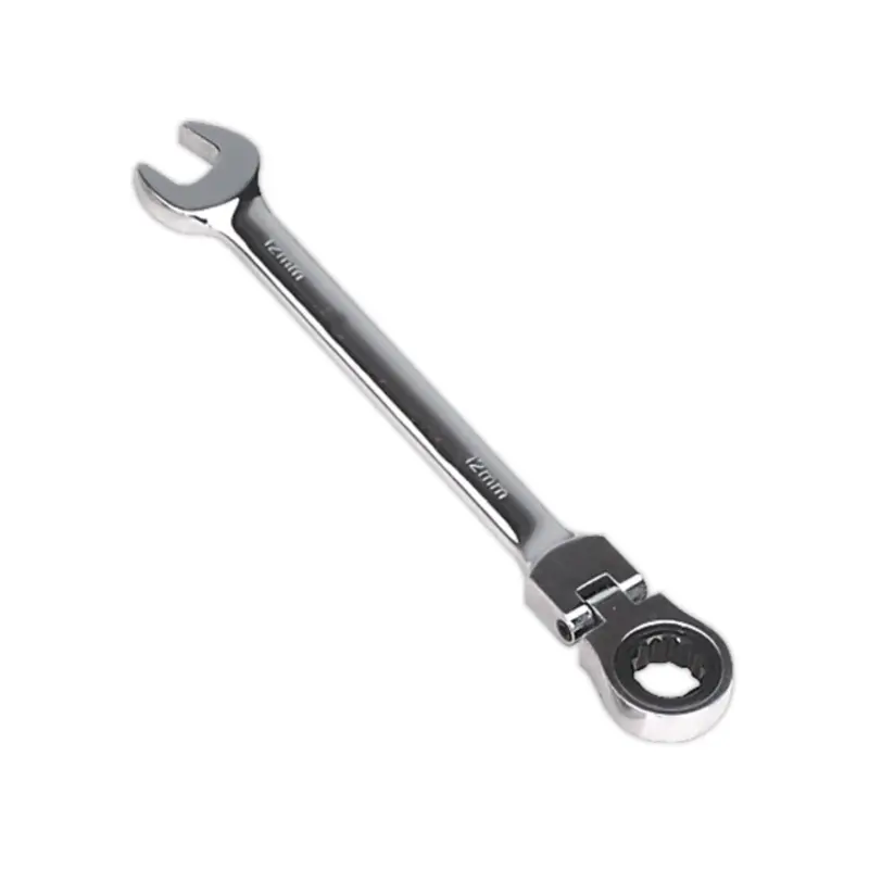 Sealey Flexi-Head Ratchet Combination Spanner 12mm
