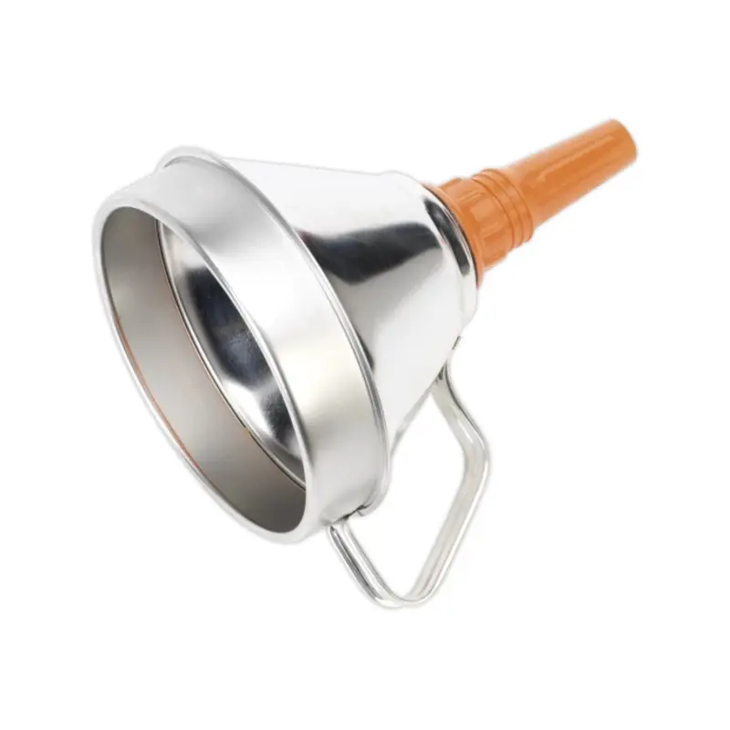 Sealey Funnel Metal with Filter 160mm